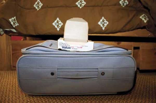 Поездка в США: Чтобы ваша одежда пахла свежо, положите на дно чемодана антистатические салфетки